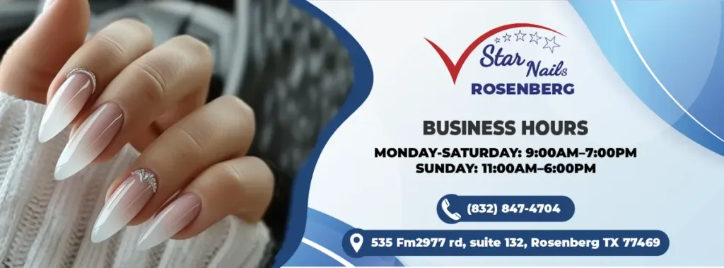 V-Star Nails Salon - Head Spa Rosenberg Richmond TX — Nail salon in Rosenberg